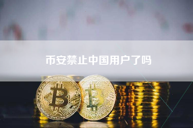 币安禁止中国用户了吗